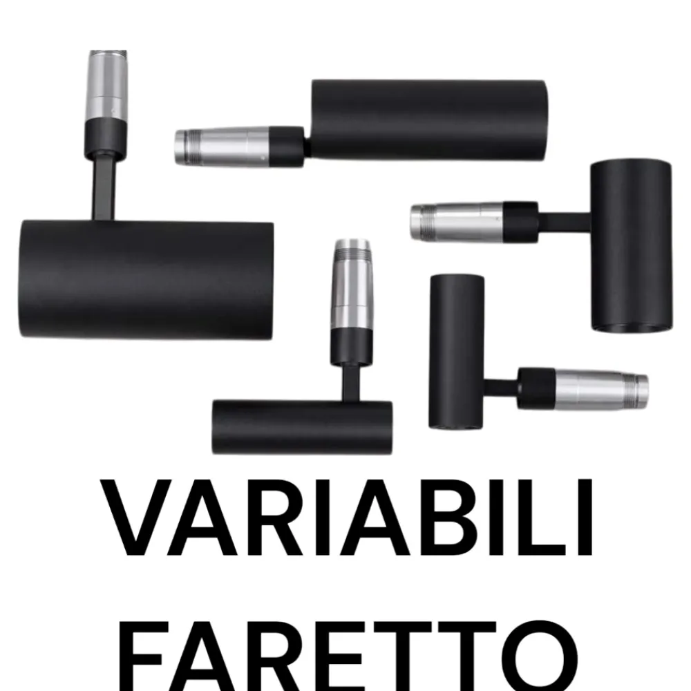 Faretti Da Incasso-Selezionato da Mazzolaluce Faretto spoty da incasso led 48v 6w 3000k cri90 dali nero orientabile