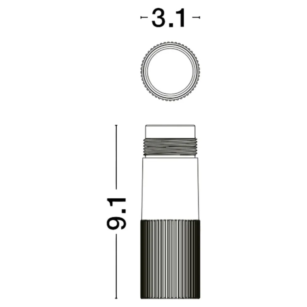 Faretti Da Incasso-Selezionato da Mazzolaluce Faretto spoty da incasso nero led 12w 3000k cri90