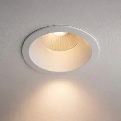 Faretti Da Incasso-Selezionato da Mazzolaluce Faretto tondo bianco incasso led 9w 3000k per cartongesso