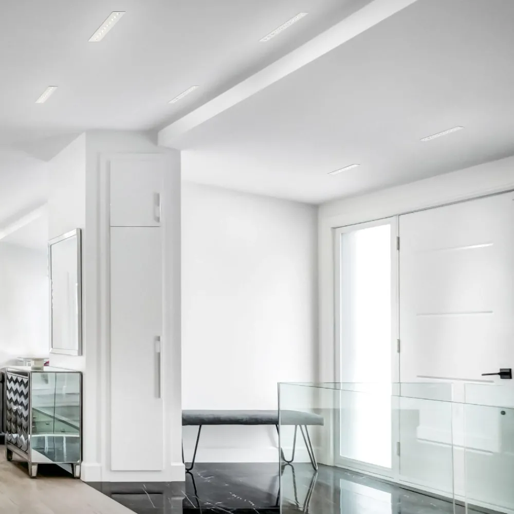 Faretti Da Incasso-IsyLuce Fari da incasso a led a cestello bianco 18w 4000k
