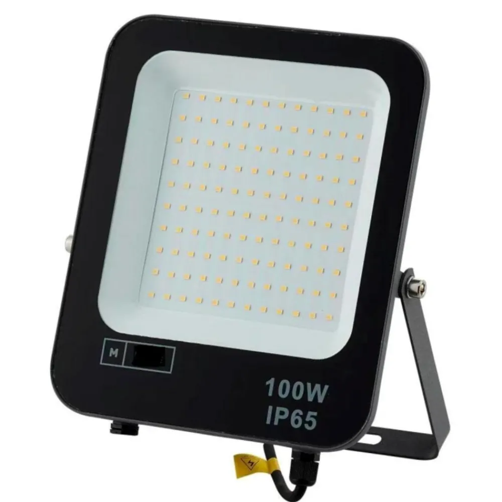Faretti Da Esterno-Selezionato da Mazzolaluce Faro da esterno ip65 100w 6000k orientabile fp