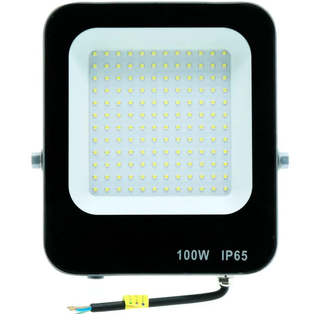 Faretti Da Esterno-Selezionato da Mazzolaluce Faro da esterno ip65 100w 6000k orientabile fp