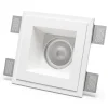 Faretti Da Incasso-Selezionato da Mazzolaluce Faro di gesso cristaly quadrato da incasso led 6,5w 3000k