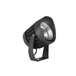 Faretti Da Esterno-Selezionato da Mazzolaluce Faro nero per esterno 10w 3000k orientabile