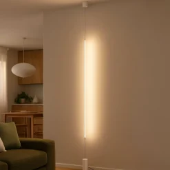 Lampade Da Terra-Ideal Lux Filo pt piantana led 3000k design bianca