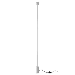 Lampade Da Terra-Ideal Lux Filo pt piantana led 3000k design bianca