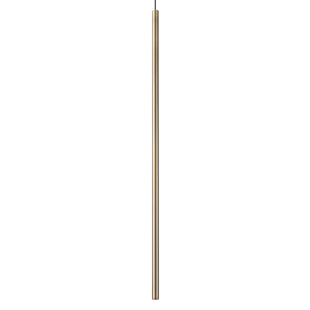 Lampade A Sospensione-Ideal Lux Filo sp1 lampada a sospensione ottone led 3,5w 3000k