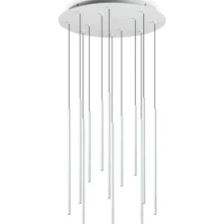 Lampadari Moderni-Ideal Lux Filo sp12 lampadario a led 2700k bianco