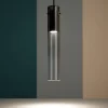 Lampade A Sospensione-Ideal Lux Flam sp lampada a sospensione cilindro vetro sfumato led