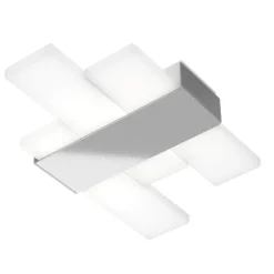 Applique Da Parete-Top Light Flight toplight applique led 3000k 4000k grigio silver