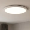 Plafoniere Moderne-Ideal Lux Fly slim plafoniera led 3000k 18w bianca diametro 35cm