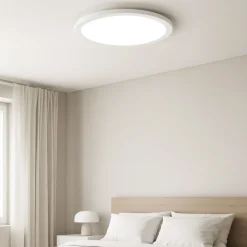 Plafoniere Moderne-Ideal Lux Fly slim pl d35 plafoniera per cucina led 4000k