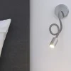 Applique Camera Da Letto-Ideal Lux Focus-1 ap applique cromata luce orientabile per comodino camera da letto
