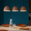 Lampadari Cucina-Ideal Lux Folk sp3 lampadario a tre luci per cucina coffee
