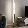 Lampade Da Terra-Eglo Fraioli z lampada da terra minimal led rgb da 2700k a 6500k