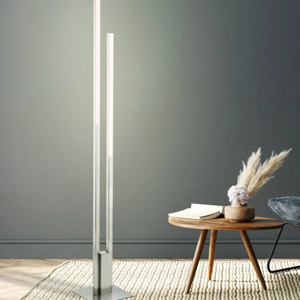 Lampade Da Terra-Eglo Fraioli z lampada da terra minimal led rgb da 2700k a 6500k