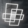 Plafoniere Moderne-Ideal Lux Frame pl rettangolo 2700k plafoniera geometrica led