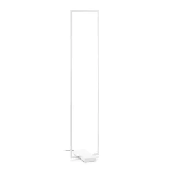 Lampade Da Terra-Ideal Lux Frame pt lampada da terra bianca led 30w 3000k