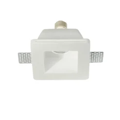 Faretti Da Incasso-Ondaluce Ft rumba faretto da incasso in gesso per soffitto