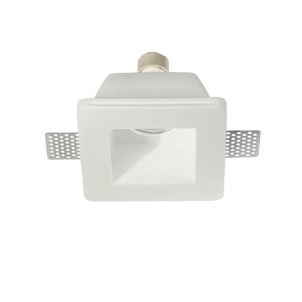 Faretti Da Incasso-Ondaluce Ft rumba faretto da incasso in gesso per soffitto