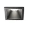 Faretti Da Incasso-Ideal Lux Game trim square faretto da incasso led 11w 2700k nero quadrato