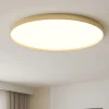 Plafoniere Moderne-Gea Luce acelia plafoniera moderna led 76w da 3000k a 4000k colore oro