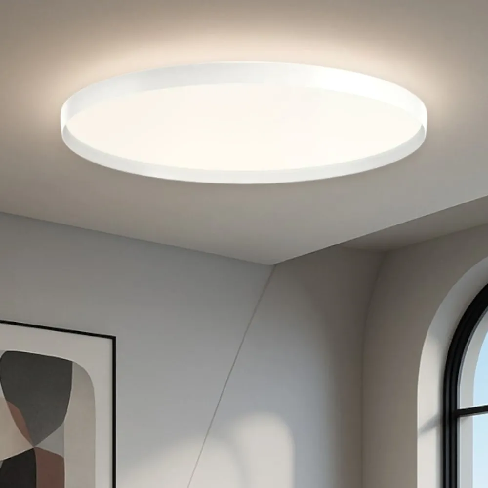 Plafoniere Moderne-Gea Luce acelia plafoniera rotonda led 50w 3000k 4000k