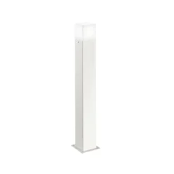 Lampioni Da Giardino-Gea Luce adipi lampione da giardino moderno quadrato bianco