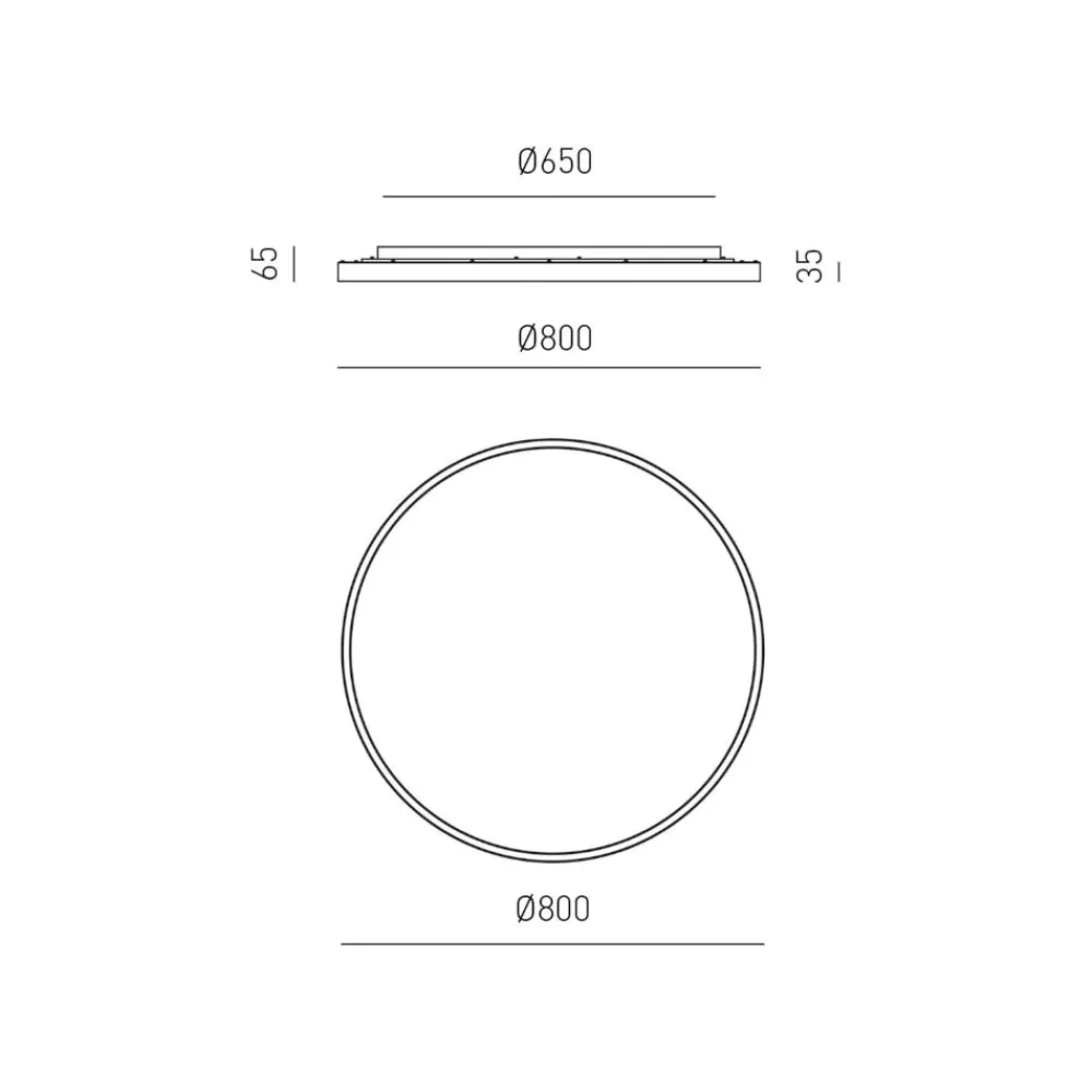 Plafoniere Moderne-Gea Luce aela bianco plafoniera da cucina led 3000k 4000k