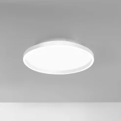 Plafoniere Moderne-Gea Luce aela bianco plafoniera led 60w 3000k 4000k rotonda