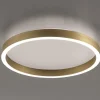 Plafoniere Moderne-Gea Luce aela oro plafoniera led 36w 3000k 4000k