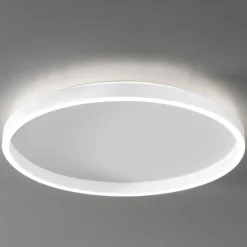 Plafoniere Moderne-Gea Luce aela p-p bianco plafoniera moderna 30w-6w 3000k 4000k