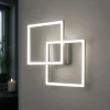 Applique Da Parete-Gea Luce afrodite applique da parete led 28w 3000k moderno