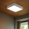 Plafoniere Moderne-Gea Luce aoi plafoniera moderna led 30w da 3000k a 4000k quadrata
