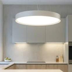 Lampadari Cucina-Gea Luce ava lampadario cucina led 70w da 3000k a 4000k circolare