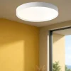 Plafoniere Moderne-Gea Luce ava plafoniera moderna led 80w da 3000k a 4000k
