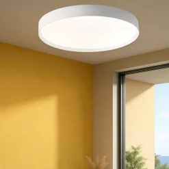 Plafoniere Moderne-Gea Luce ava plafoniera moderna led 80w da 3000k a 4000k