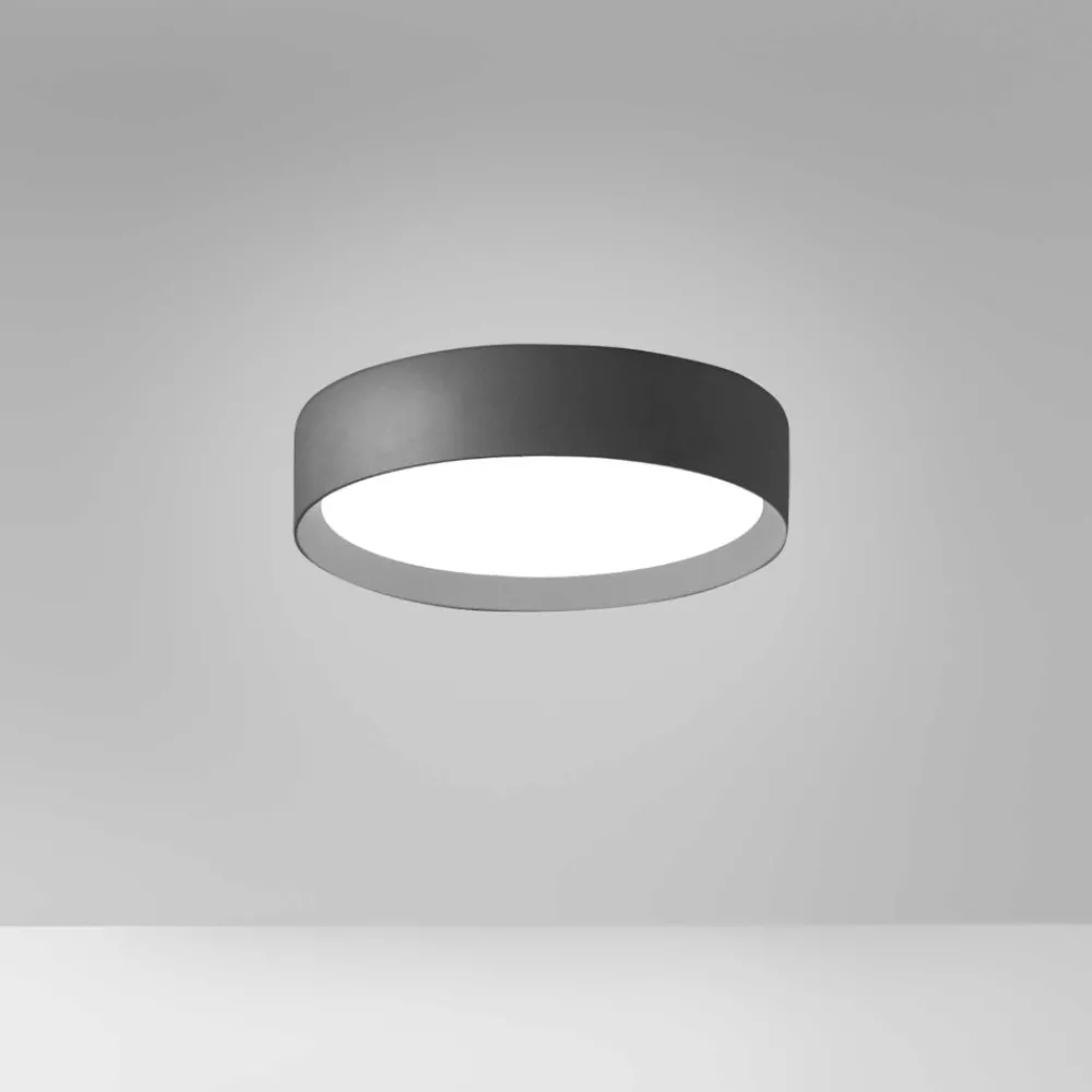Plafoniere Moderne-Gea Luce ava plafoniera moderna led 30w da 3000k a 4000k per soggiorno