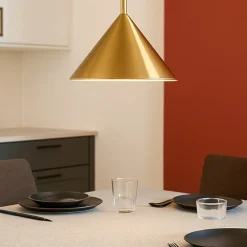 Lampadari Cucina-Gea Luce barbie lampadario pre cucina sospensione colore oro