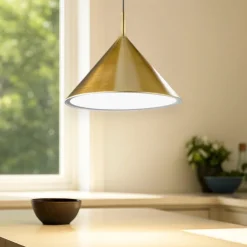 Lampadari Cucina-Gea Luce barbie lampadario pre cucina sospensione colore oro