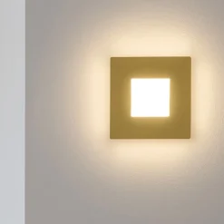 Applique Da Parete-Gea Luce bilde applique da parete led 25w 3000k colore oro