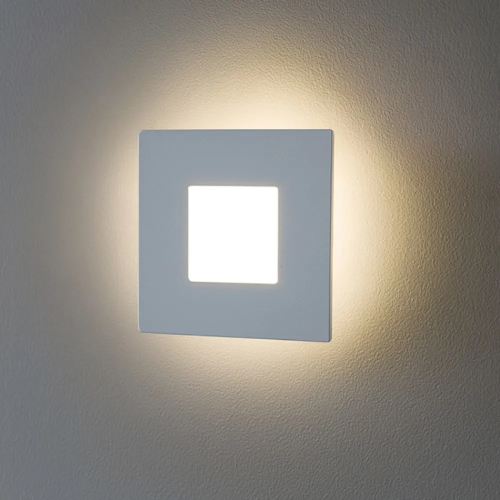 Applique Da Parete-Gea Luce bilde applique da parete led 25w 3000k bianca moderna