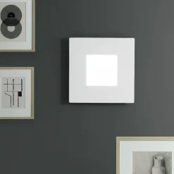 Applique Da Parete-Gea Luce bilde applique da parete led 25w 3000k bianca moderna