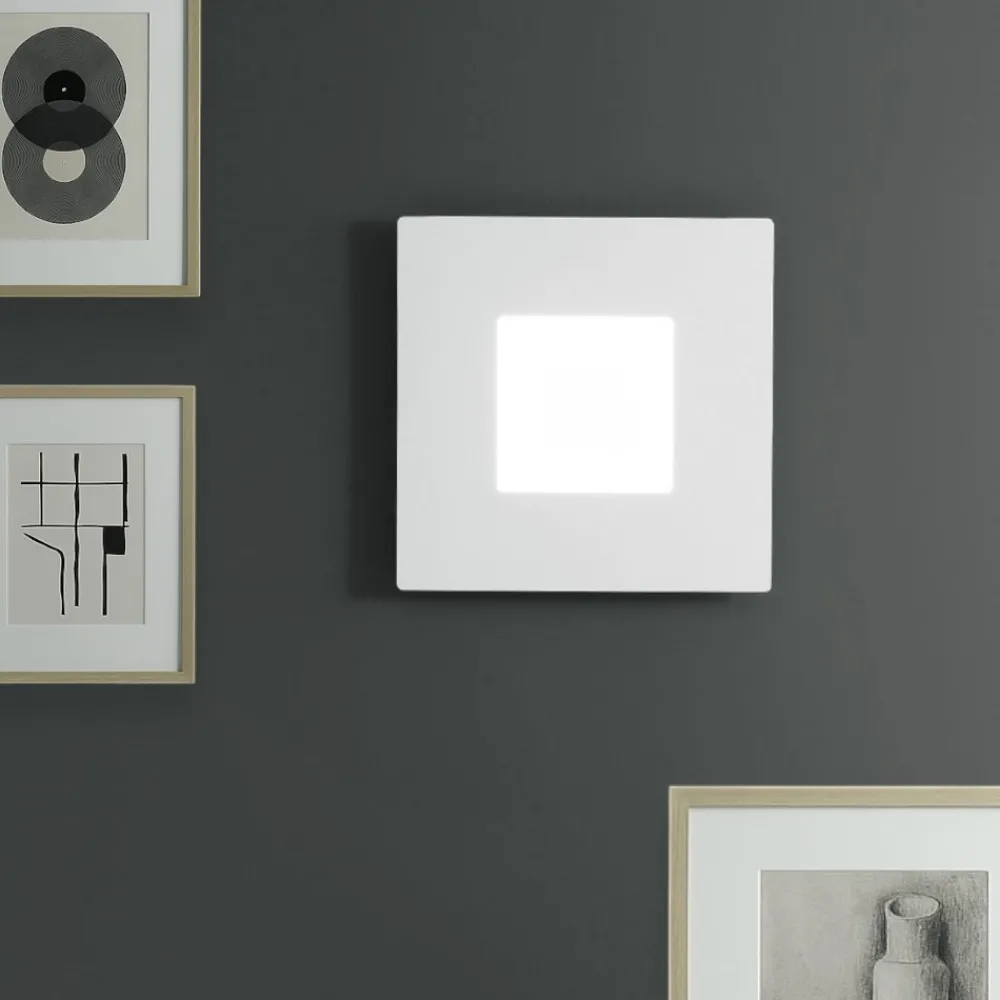 Applique Da Parete-Gea Luce bilde applique da parete led 25w 3000k bianca moderna