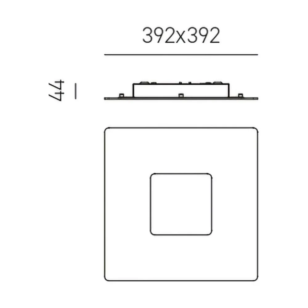 Applique Da Parete-Gea Luce bilde applique da parete led 25w 3000k bianca moderna