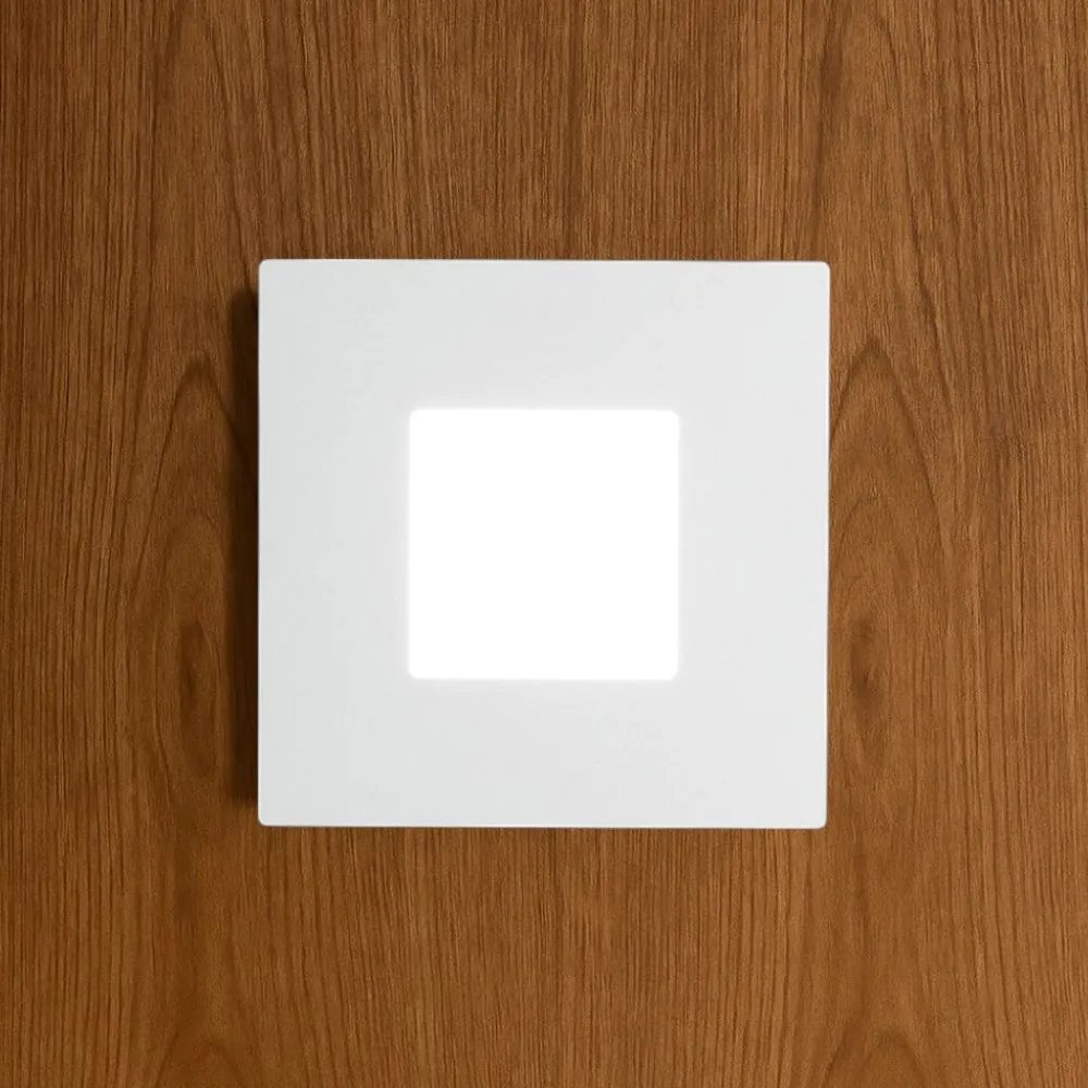 Plafoniere Moderne-Gea Luce bilde plafoniera moderna bianca led 56w 3000k per soggiorno