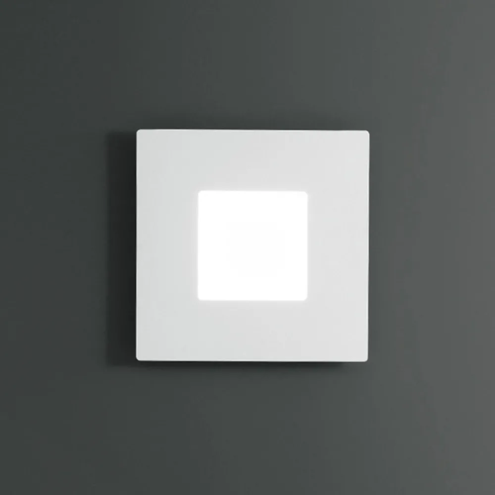 Plafoniere Moderne-Gea Luce bilde plafoniera moderna bianca led 56w 3000k per soggiorno