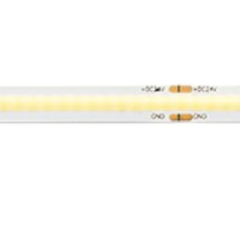 Strisce Led-Gea Luce bobina 5 mt striscia led cob 24vdc 8w-mt 3000k