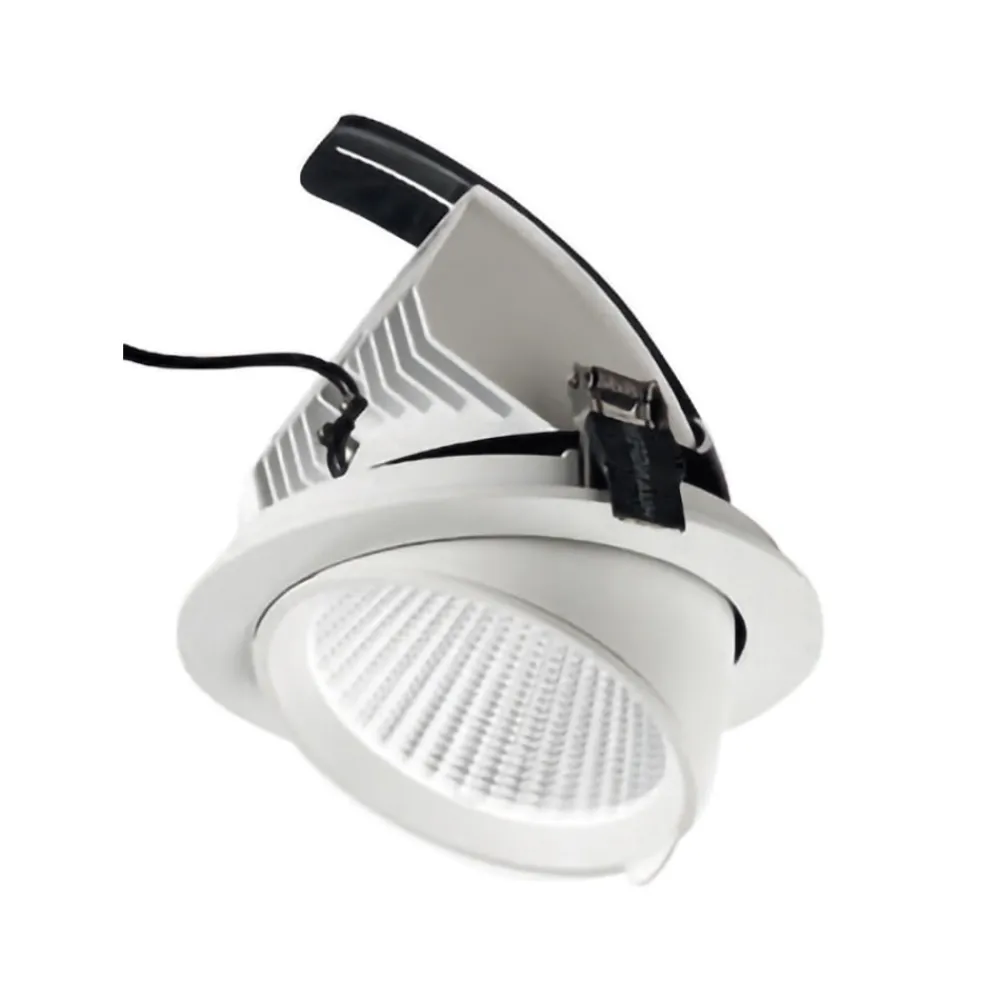 Faretti Da Incasso-Gea Luce chandra faretto incasso 20w 4000k orientabile bianco