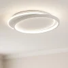 Plafoniere Moderne-Gea Luce christine plafoniera led 40w 3000k moderna bianca